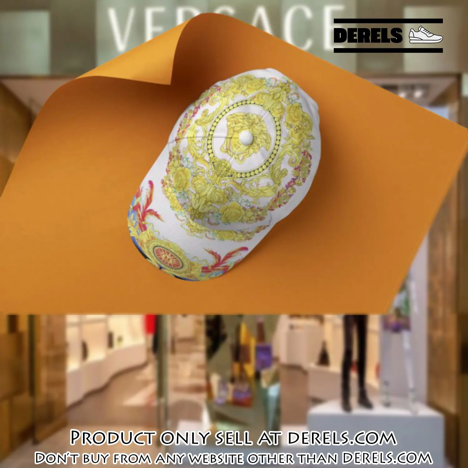 Versace luxury cap print 3d trending cap ctc1132 dr1501318